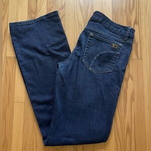 Joe's Jeans Women's Dark Wash Honey Straight Leg Mid Rise Denim Jeans Size 31"
